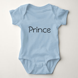 Body Para Bebê Prince Onsie