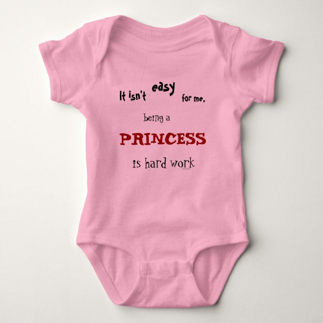 BODY PARA BEBÊ PRINCESA (Frente)