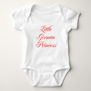 Body Para Bebê Princesa alemão pequena