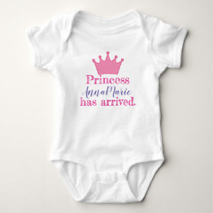 Body Para Bebê Princesa Baby Girl