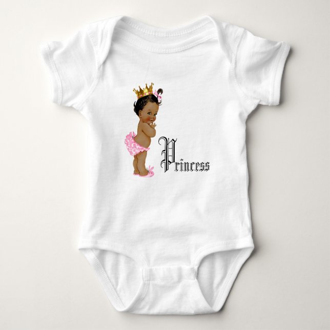 Body Para Bebê Princesa Baby Girl Shirts (Frente)