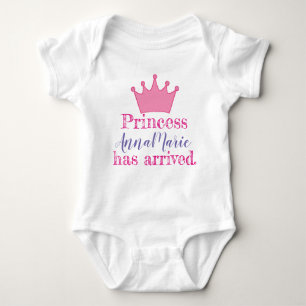 Body Para Bebê Princesa bebé