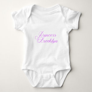 Body Para Bebê Princesa Brooklyn