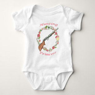 Body Para Bebê Princesa caçadora