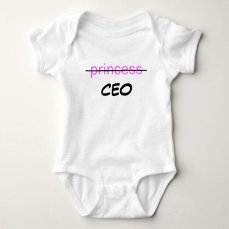 Body Para Bebê Princesa CEO
