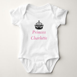 Body Para Bebê Princesa Charlotte
