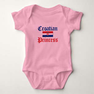 Body Para Bebê Princesa croata 1