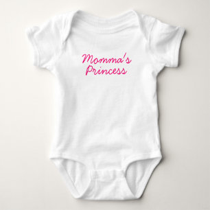Body Para Bebê Princesa da mamãe