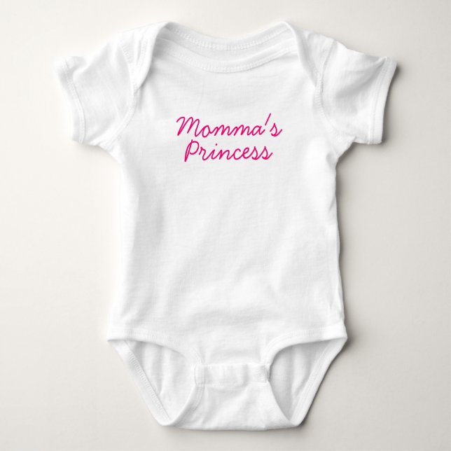 Body Para Bebê Princesa da mamãe (Frente)