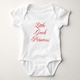 Body Para Bebê Princesa grega pequena
