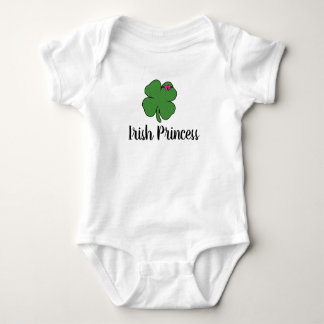 Body Para Bebê Princesa irlandesa Bodysuit