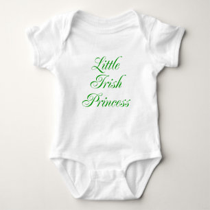 Body Para Bebê Princesa irlandesa pequena