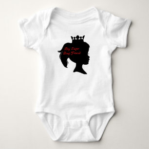 Body Para Bebê Princesa Irmã Melhor Amiga