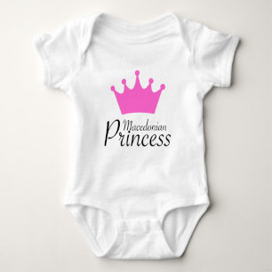 Body Para Bebê Princesa macedônia