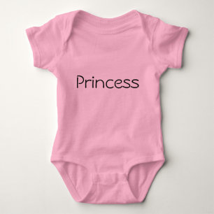 Body Para Bebê Princesa Onsie