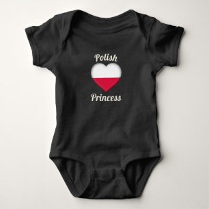 Body Para Bebê Princesa Polonesa Belo Traje