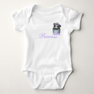 Body Para Bebê Princess Strampler
