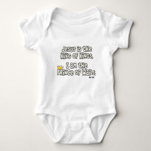 Body Para Bebê Príncipe