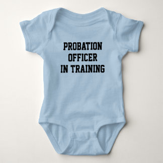 Body Para Bebê Probation Officer In Training Funny Parole Officer
