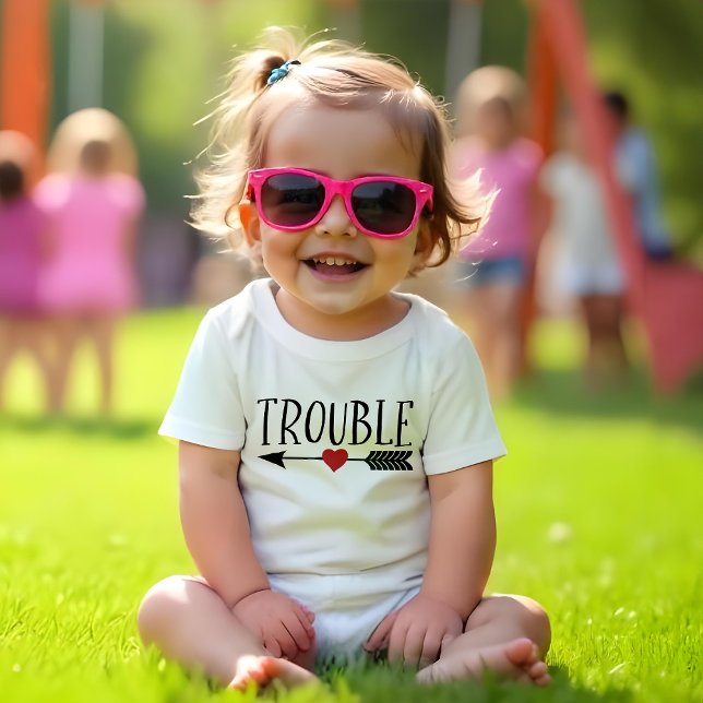 Body Para Bebê Problemas duplos (Double trouble, double the love!)