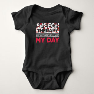 Body Para Bebê Professor de Logopedics Infantis de Apreciação e