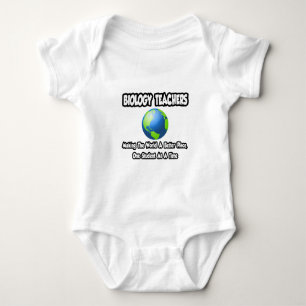 Body Para Bebê Professores de Biologia... Mundo em melhor lugar