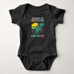 Body Para Bebê Pronto para arrasar o jardim de infância