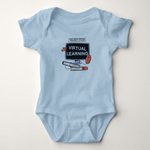 Body Para Bebê Pronto para o aprendizado virtual
