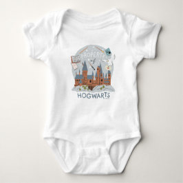 Body Para Bebê Propriedade do Gráfico de Cartoons Hogwarts