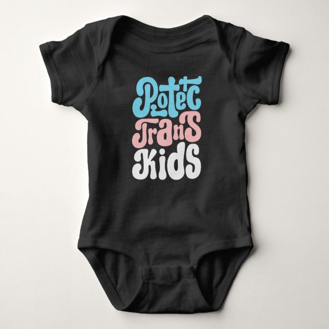 Body Para Bebê Proteger Crianças Trans Bebê Roupa (Frente)