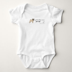 Body Para Bebê pug