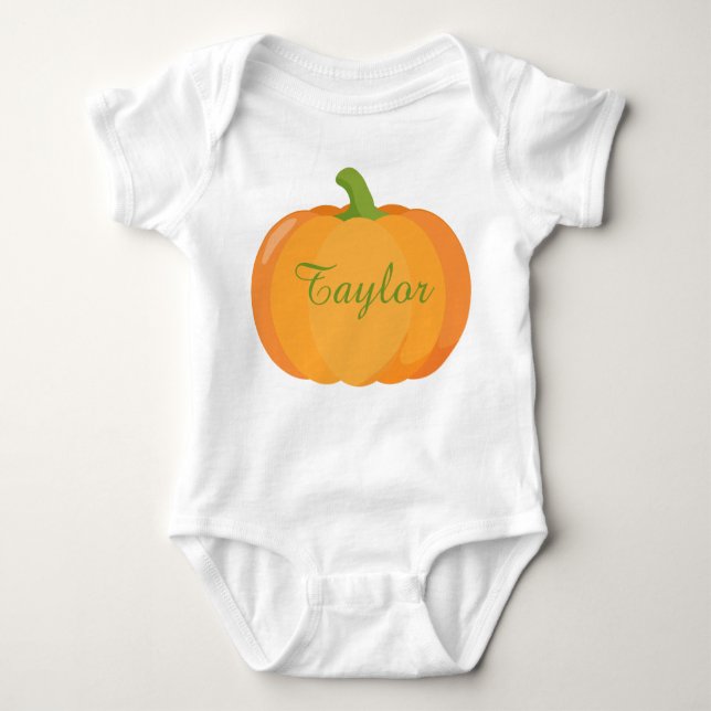 Body Para Bebê Pumpkin Bonito (Frente)