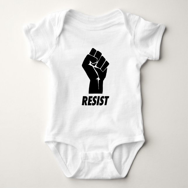 Body Para Bebê punho resistente (Frente)