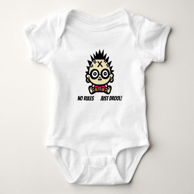 BODY PARA BEBÊ "PUNKY CUTE" (Frente)