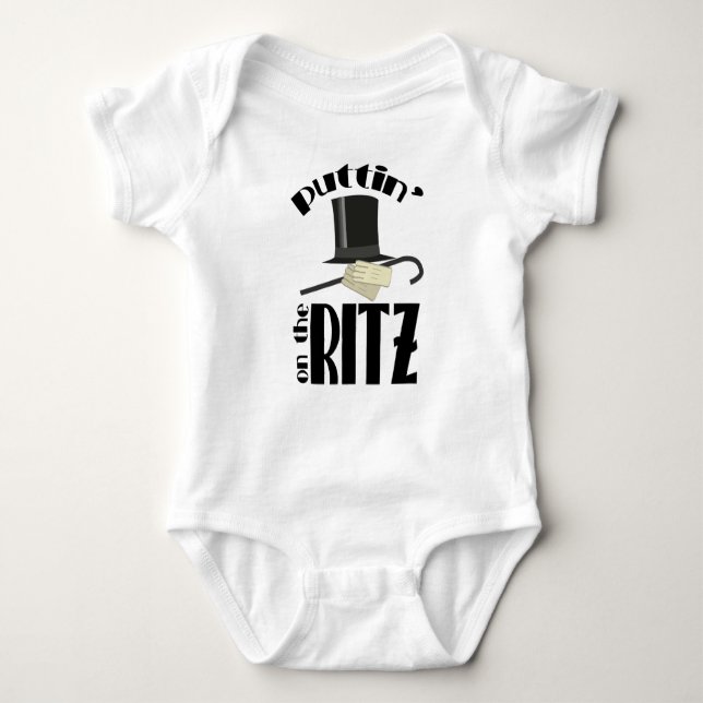 Body Para Bebê Puttin Ritz (Frente)
