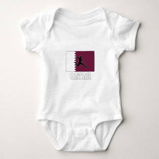 Body Para Bebê Qatar Football Soccer National Team
