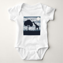 Quando a Lua sussurra para a Girafa