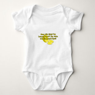 Body Para Bebê Quando a vida lhe der limões