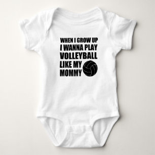 BODY PARA BEBÊ QUANDO EU ME CRESÇO ACIMA QUEIRA JOGAR O VOLEIBOL