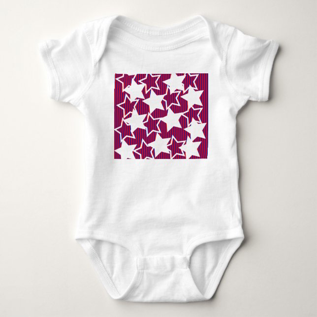 Body Para Bebê Quarto de julho (Frente)