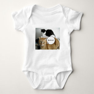 Body Para Bebê Que Outro Gato/Laranja Comprimido por Humor?