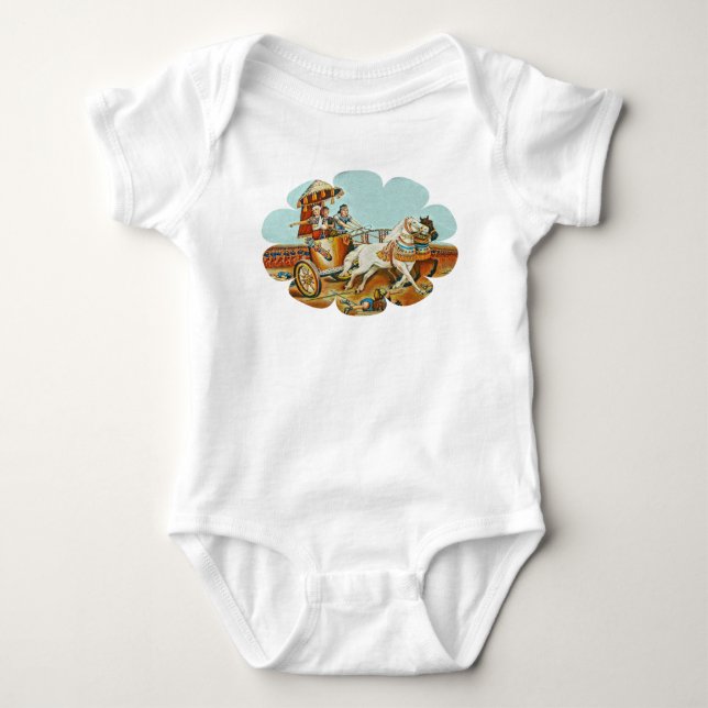 Body Para Bebê Queen Shamiram T-Shirt (Frente)