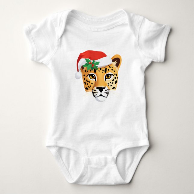Body Para Bebê QueijoSafari Bonito Esquadrão de Natal (Frente)