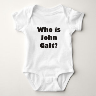 Body Para Bebê Quem é John Galt?