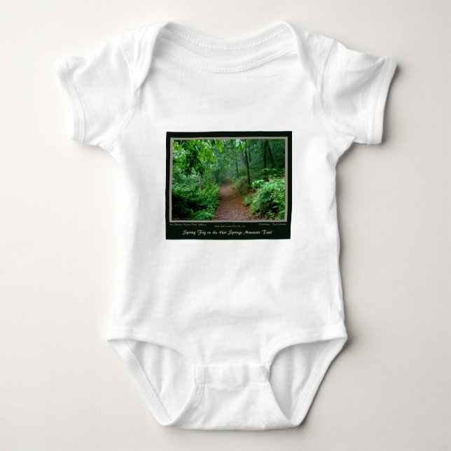 Body Para Bebê Quente-Primavera Mt Trail National Park Centennial (Frente)