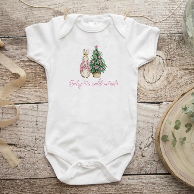 Body Para Bebê Querida, está frio lá fora (Criador carregado)