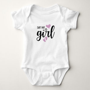 Body Para Bebê Querida Menina Doce