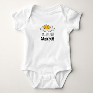 Body Para Bebê Querido Bebê, Belo Fato De Ovo