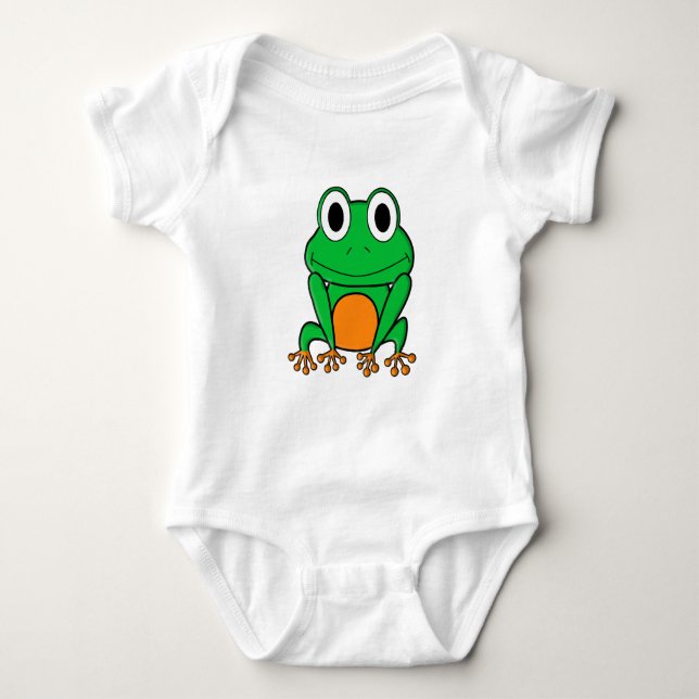 Body Para Bebê Rã (Frente)