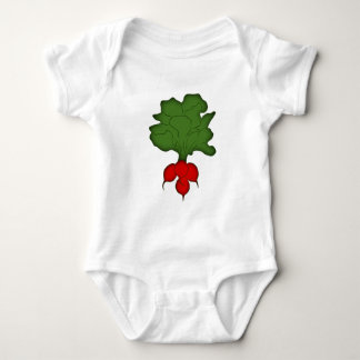 Body Para Bebê Rabanete radish